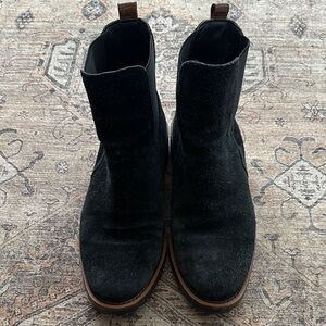 Women’s Black Suede Boots - Sam Edelman